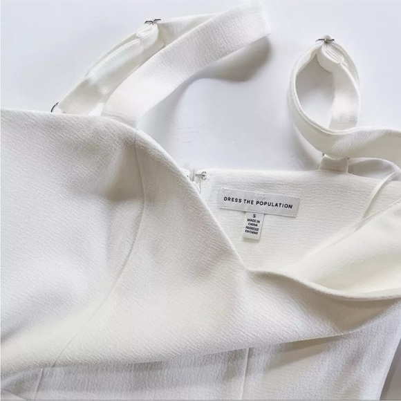 Dress The Population Estella Dress White - Picture 12 of 12